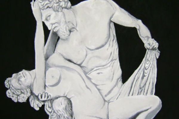 Satyr and Bacchante